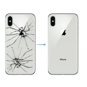 IPhone X, Bak (Glas)