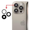 Phone 14-14 Pro-Pro Max Bakre Kamera glas Repair OEM